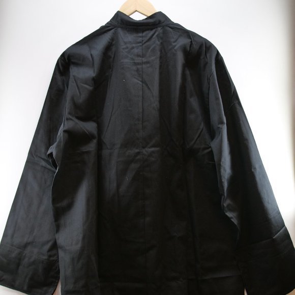 Chef Works Men's Chef Cook Coat‎ - Black - Size L and XL - Picture 7 of 7